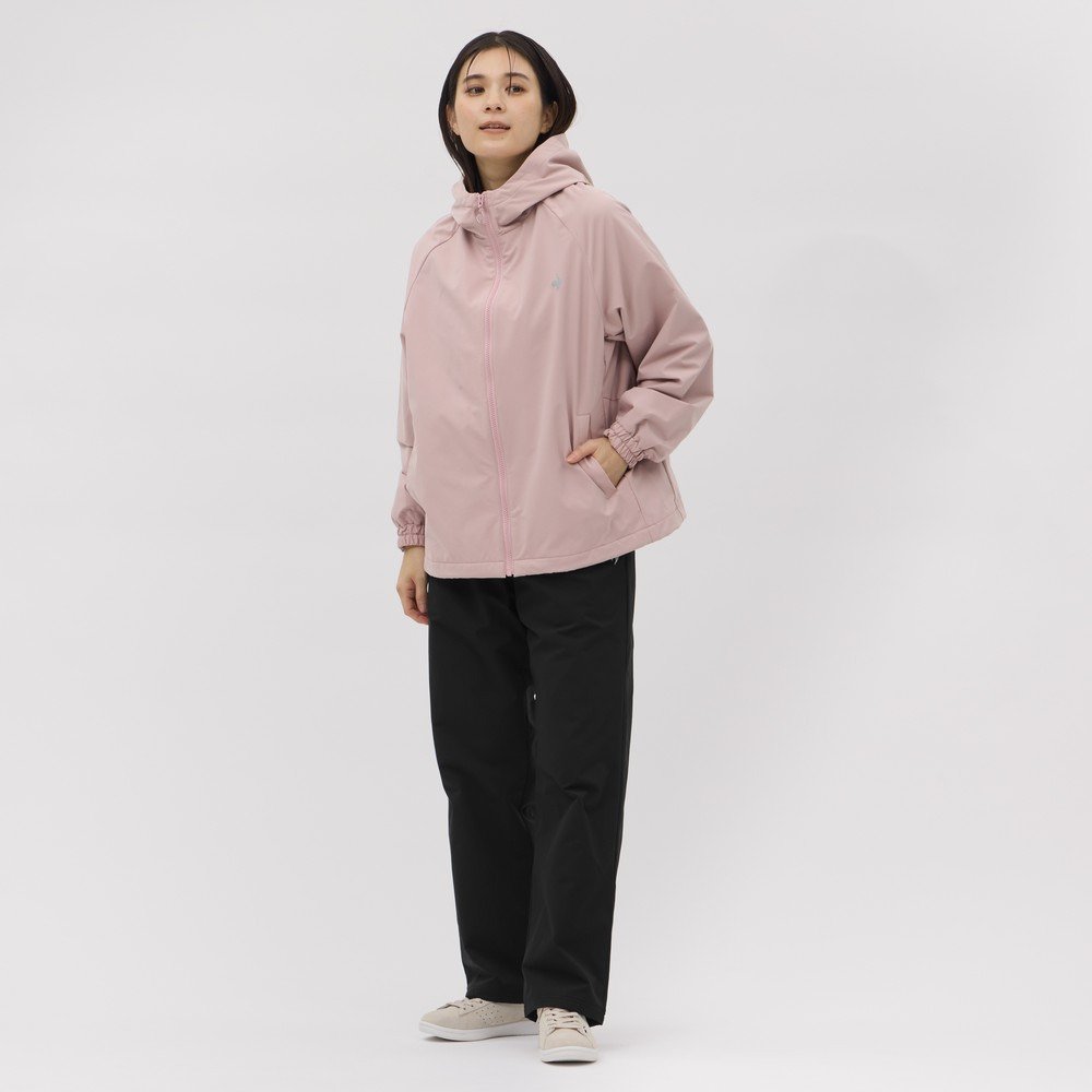 ルコックスポルティフ（lecoqsportif）（レディース）裏起毛ウィンドブレーカージャケット LT5FWB30L PK00