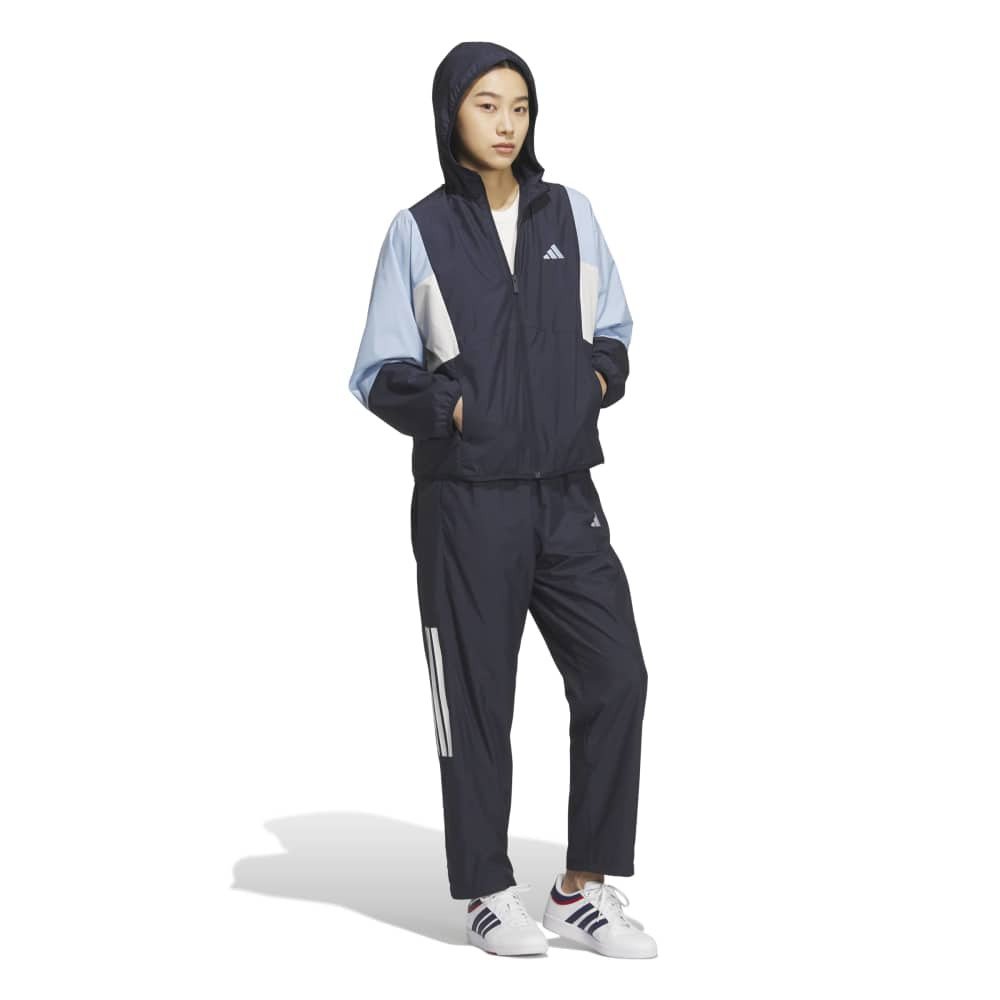 アディダス(adidas)(レディース)TEAM トラム ルーズフィット カラー ブロッキング ウインドブレーカー ジャケット P0338 ...