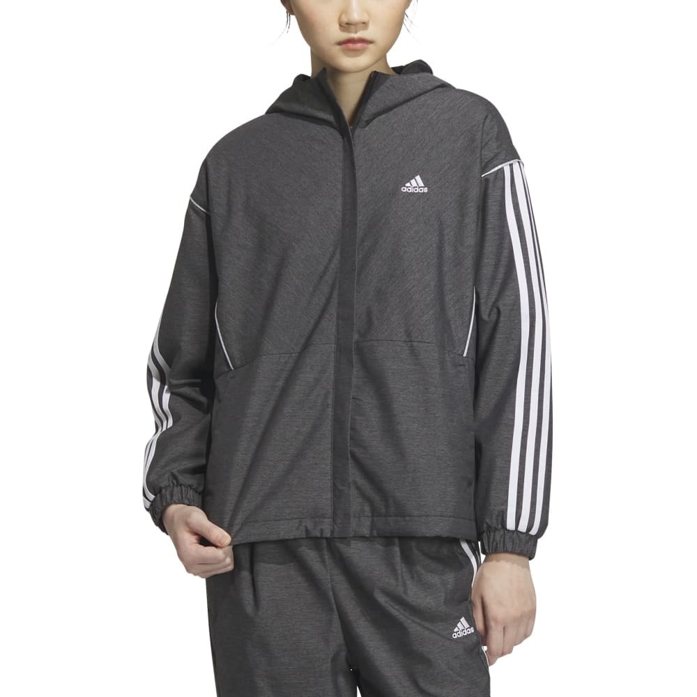 アディダス（adidas）（レディース）レディース デニム ウーブン ウインドブレーカー 上下セット | スポーツ用品はスーパースポーツゼビオ