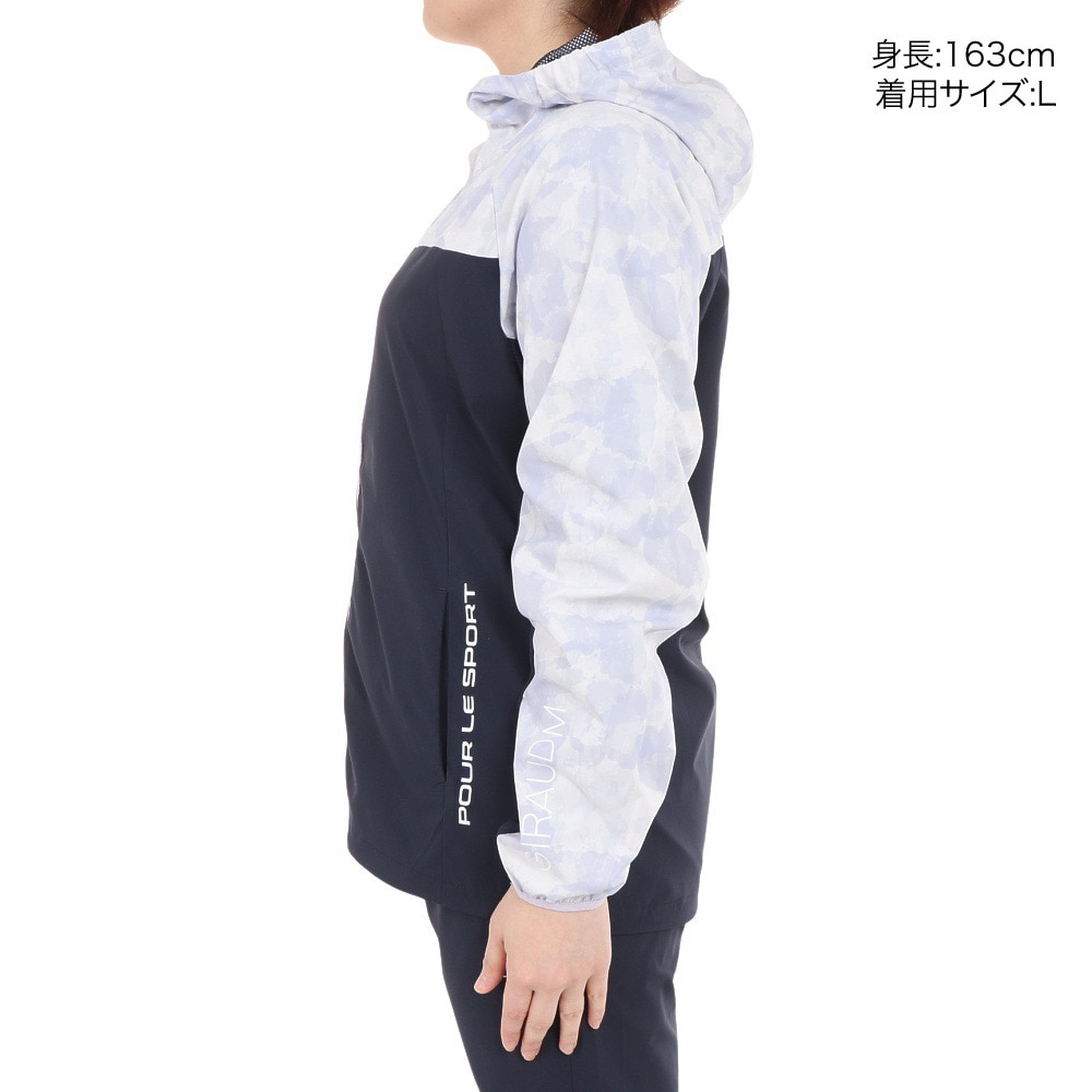 ジローム（GIRAUDM）（レディース）SPRING ブレーカージャケット パンツ 上下セット  ネイビー