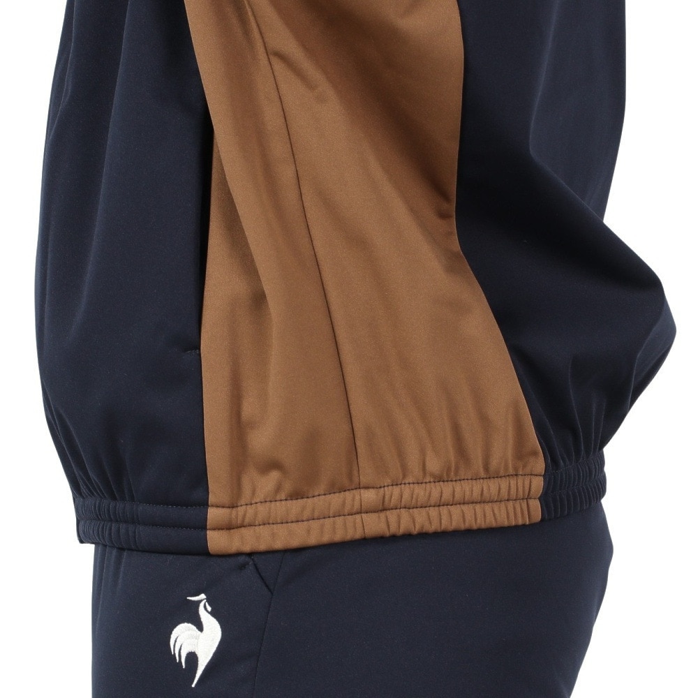 ルコックスポルティフ（lecoqsportif）（レディース）はっ水 防風 保温 ストレッチ ボンディング フリースジャケット LT4FWB60L NV00