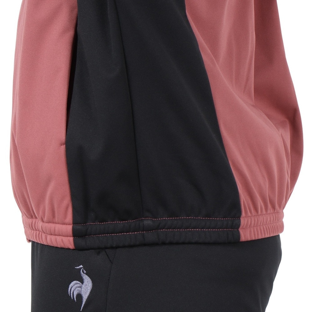 ルコックスポルティフ（lecoqsportif）（レディース）はっ水 防風 保温 ストレッチ ボンディング フリースジャケット LT4FWB60L RD00