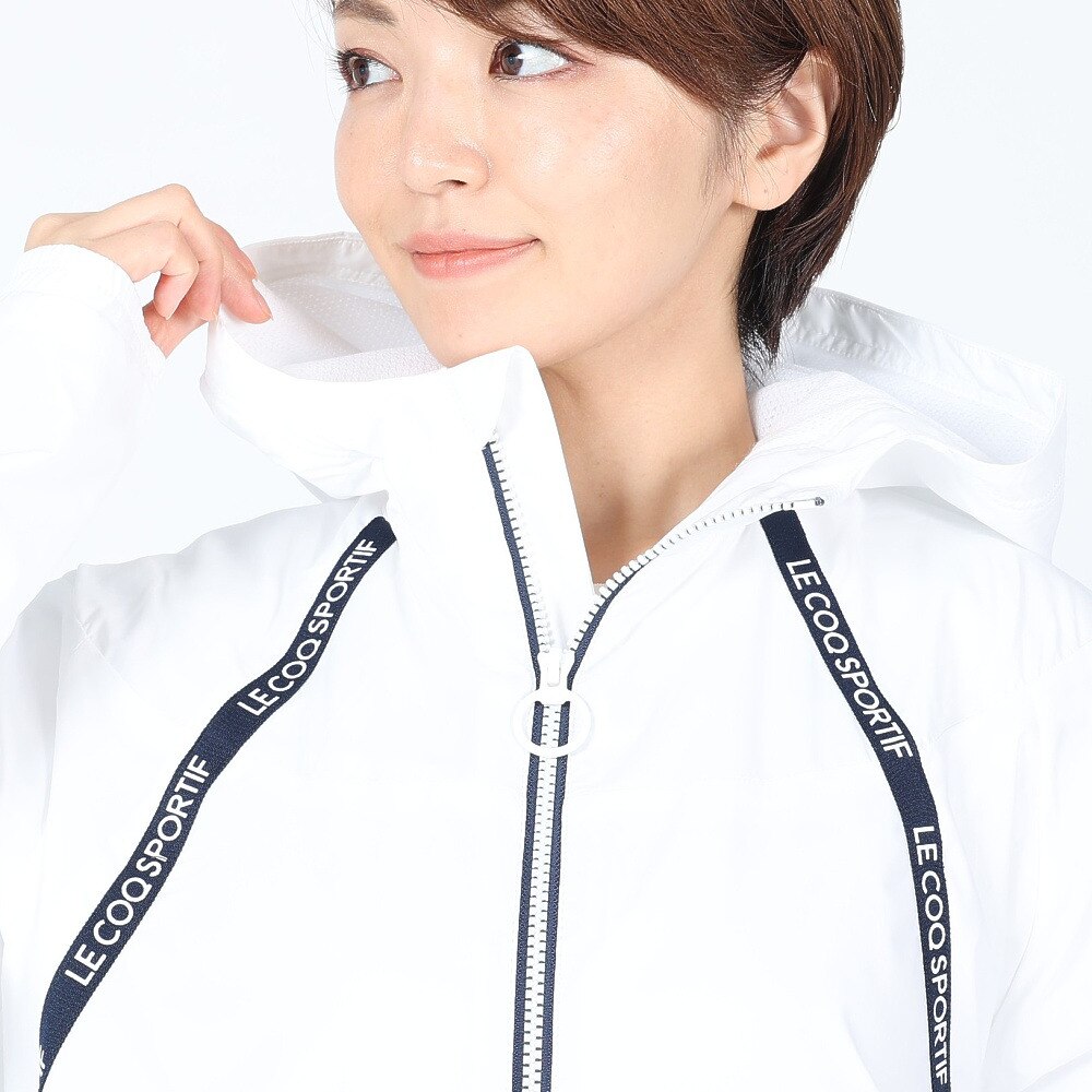 ルコック スポルティフ（Lecoq Sportif）（レディース）エアーサモーション フルジップジャケット QMWWJF30 WH