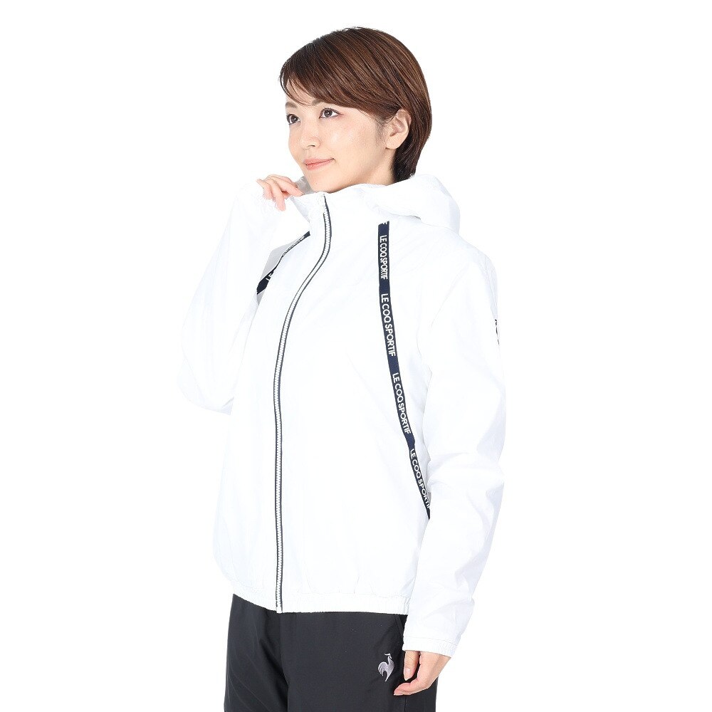 ルコック スポルティフ（Lecoq Sportif）（レディース）エアーサモーション フルジップジャケット QMWWJF30 WH