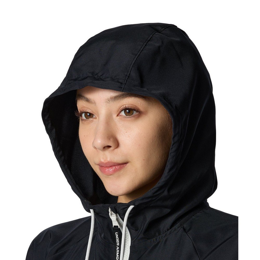 アンダーアーマー（UNDER ARMOUR）（レディース）ノーライナー ウーブン フルジップ フーディー 6012630 001