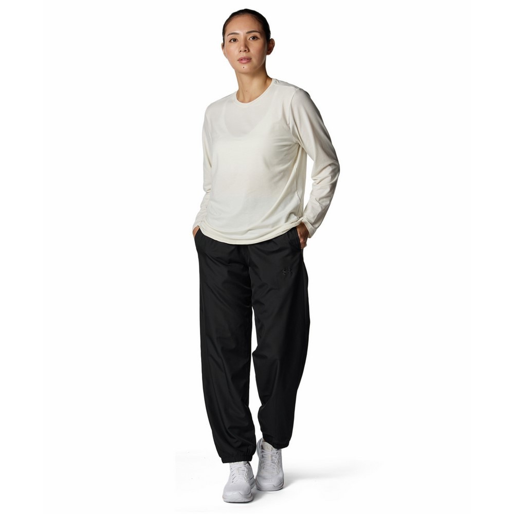 アンダーアーマー（UNDER ARMOUR）（レディース）メッシュ ライナー ウーブン パンツ 6007720 001