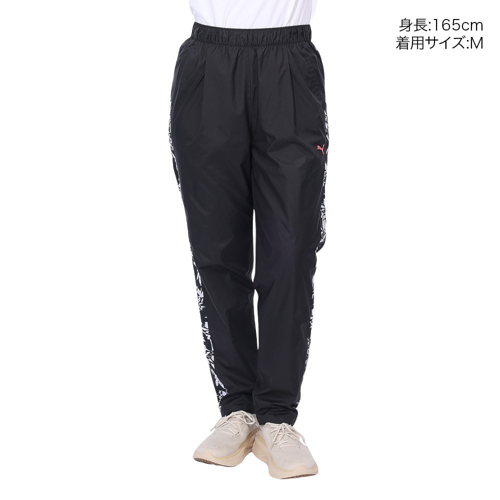 プーマ（PUMA）（レディース）TAD ウーブンメッシュライナー パンツ 527033 01 BLK