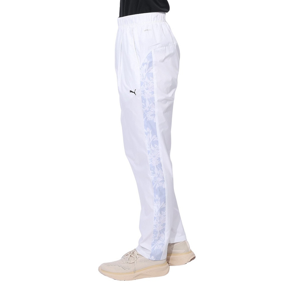 プーマ（PUMA）（レディース）TAD ウーブンメッシュライナー パンツ 527033 02 WHT
