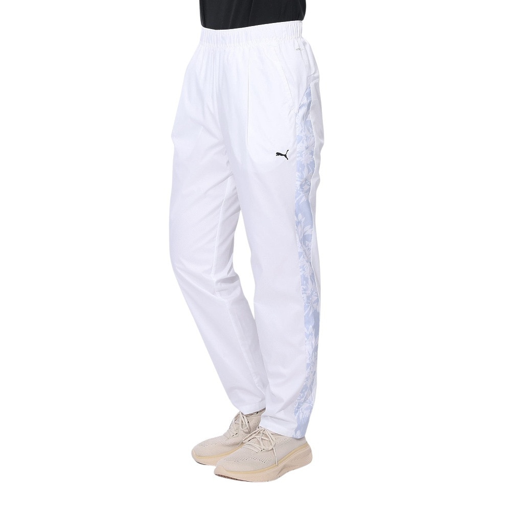 プーマ（PUMA）（レディース）TAD ウーブンメッシュライナー パンツ 527033 02 WHT