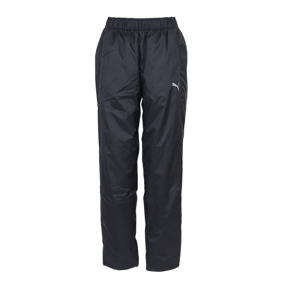 プーマ（PUMA）（レディース）裏トリコットウーブンパンツ 672964 01 BLK