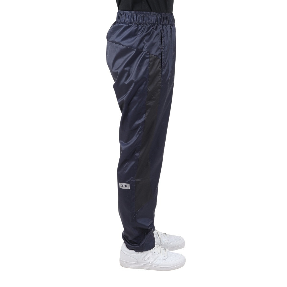 プーマ（PUMA）（レディース）裏トリコットウーブンパンツ W 672964 43 NVY