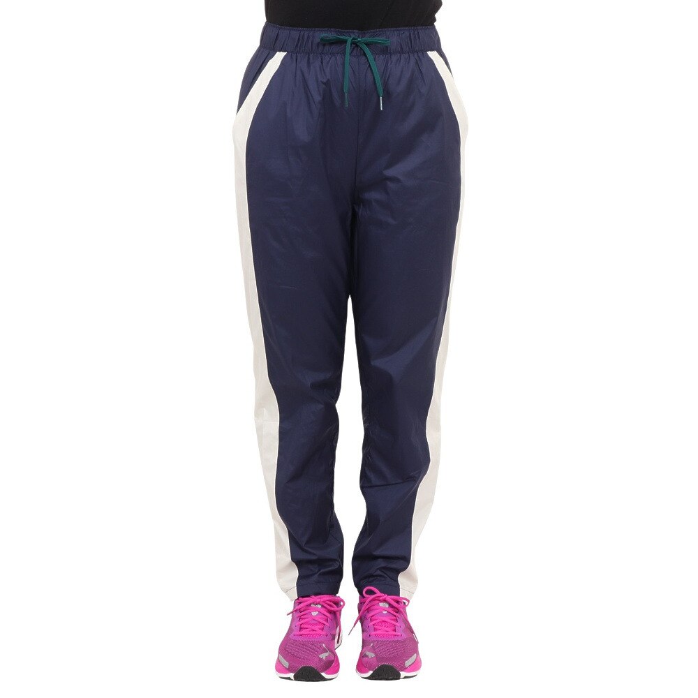 プーマ（PUMA）（レディース）裏起毛トリコット ウーブンパンツ 524295 06 NVY