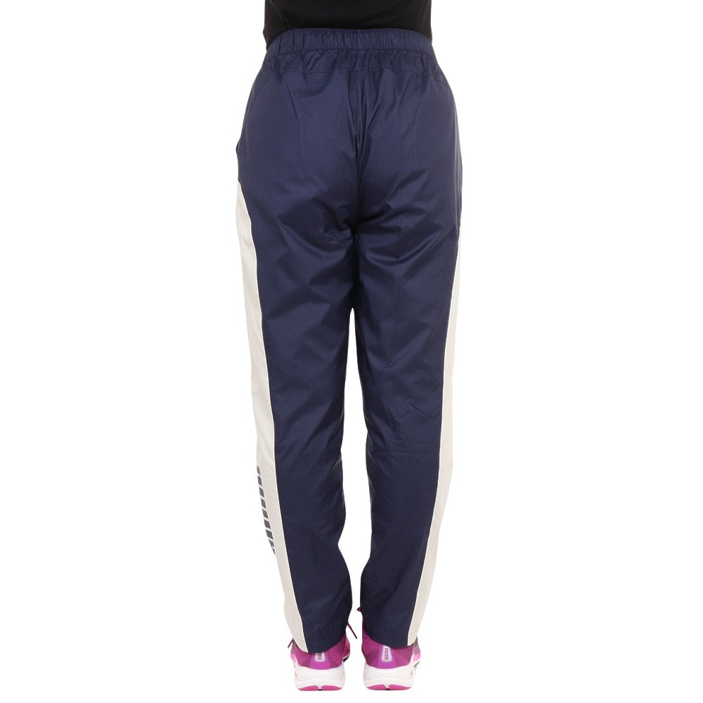 プーマ（PUMA）（レディース）裏起毛トリコット ウーブンパンツ 524295 06 NVY