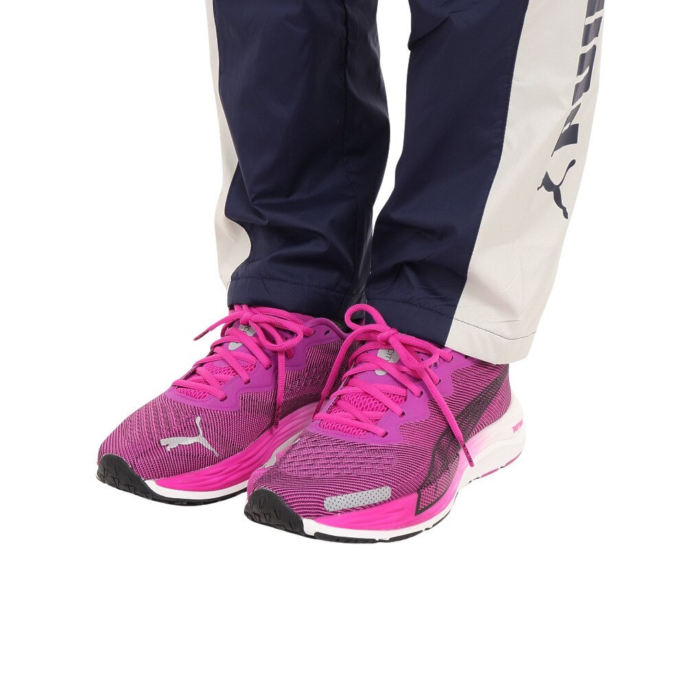 プーマ（PUMA）（レディース）裏起毛トリコット ウーブンパンツ 524295 06 NVY