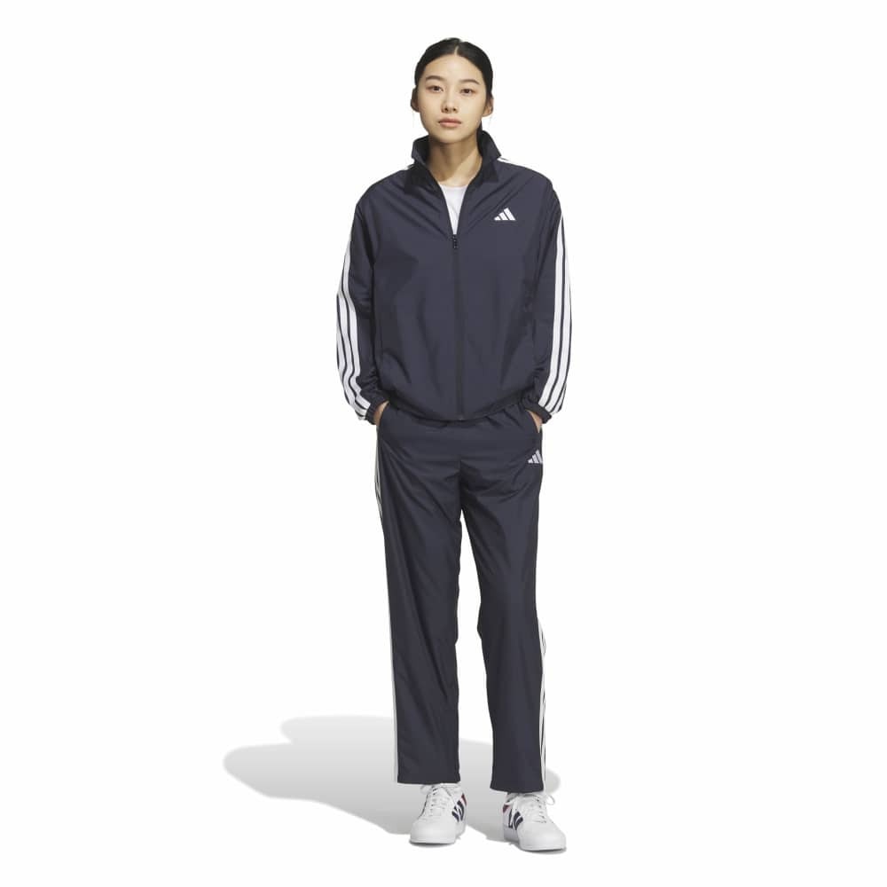 アディダス（adidas）（レディース）スリーストライプス ルーズフィット ウインドブレーカー パンツ QB216-KA0951