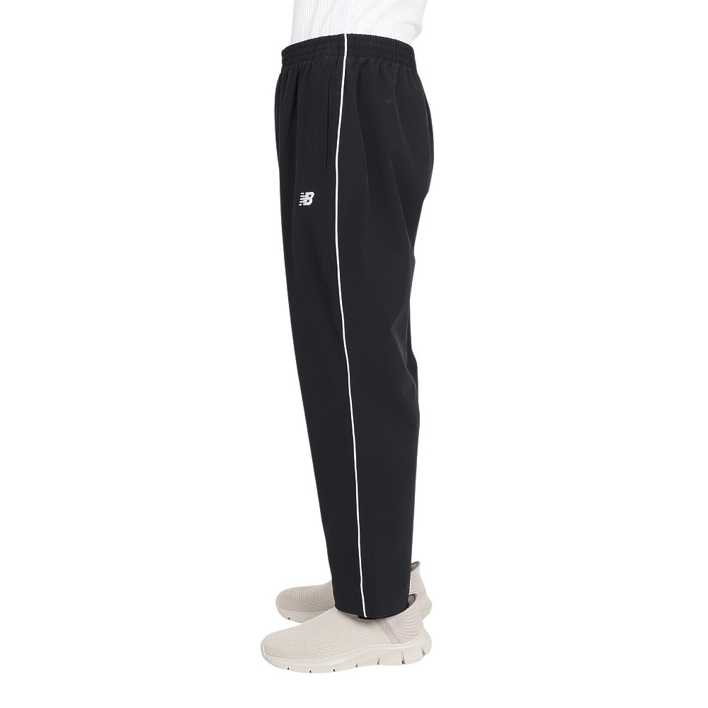 ニューバランス（new balance）（レディース）裏起毛 トリコット ラインド ウーブン トラックパンツ AWP53171BK