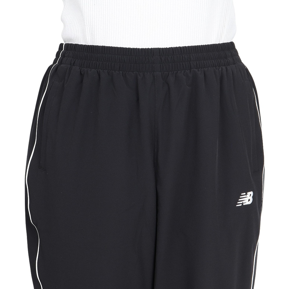 ニューバランス（new balance）（レディース）裏起毛 トリコット ラインド ウーブン トラックパンツ AWP53171BK