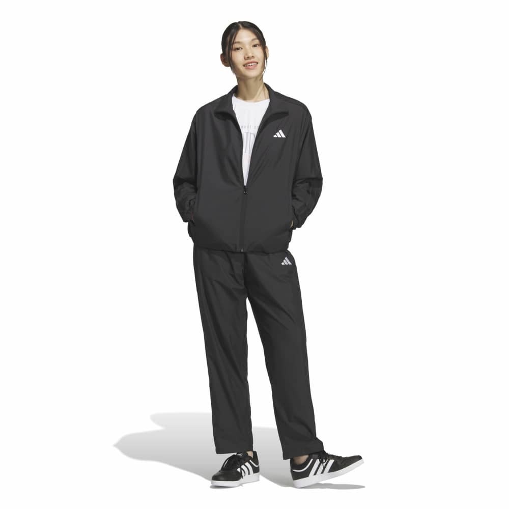 アディダス（adidas）（レディース）スリーストライプス ルーズフィット ウインドブレーカー パンツ QB216-KA0952