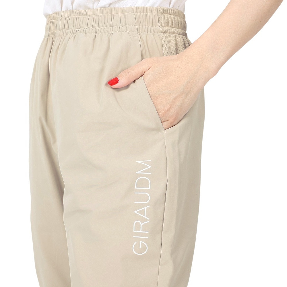 ジローム（GIRAUDM）（レディース）パンツ uv UV 撥水 ベージュ スプリング ブレーカー パンツ WB4S0047-TR855-GRSD BEG