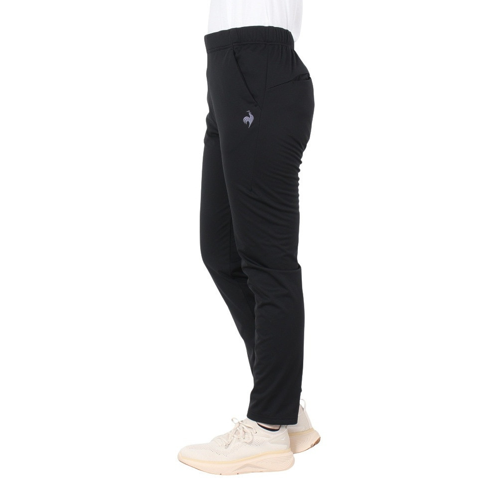 ルコックスポルティフ（lecoqsportif）（レディース）はっ水 防風 保温 ストレッチボンディング フリースパンツ LT4FPZ60L BK00