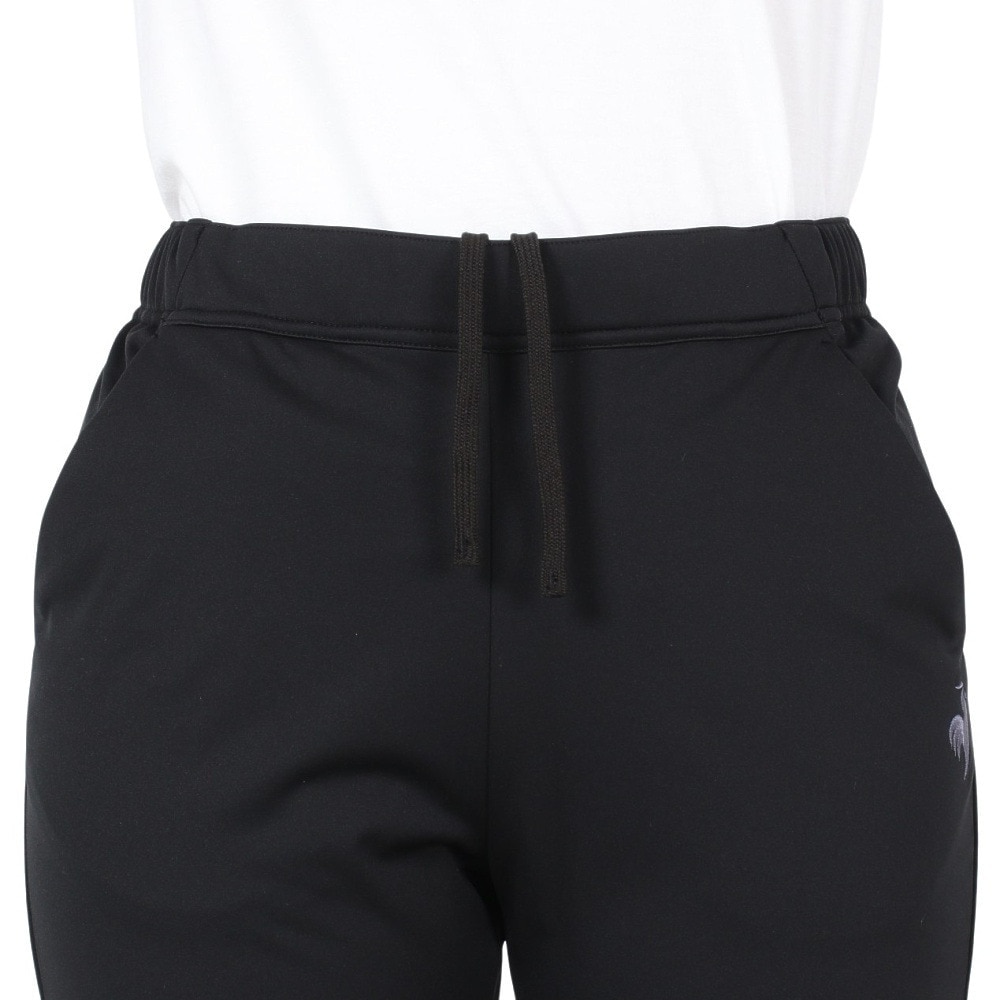 ルコックスポルティフ（lecoqsportif）（レディース）はっ水 防風 保温 ストレッチボンディング フリースパンツ LT4FPZ60L BK00