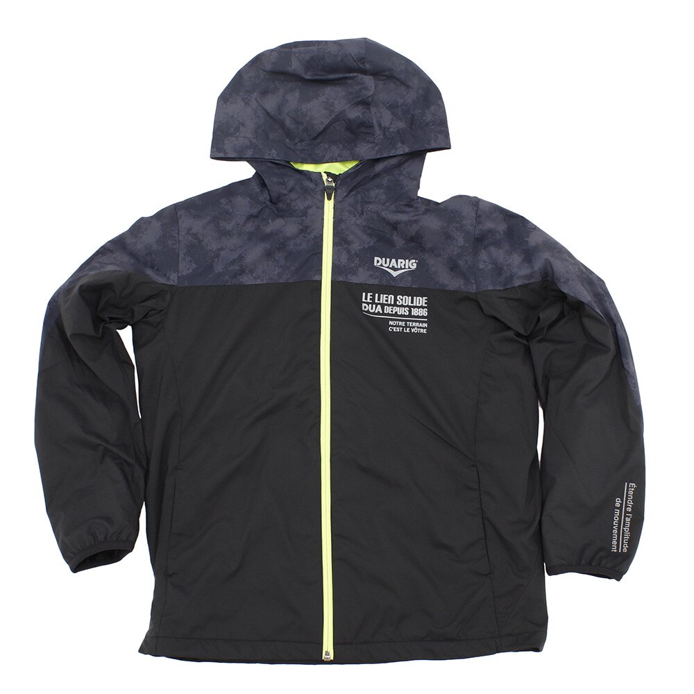 絶耐撥水 ヒートクロス 裏起毛メッシュ ウィンドブレーカージャケット 856D8RP2653 BLK オンライン価格