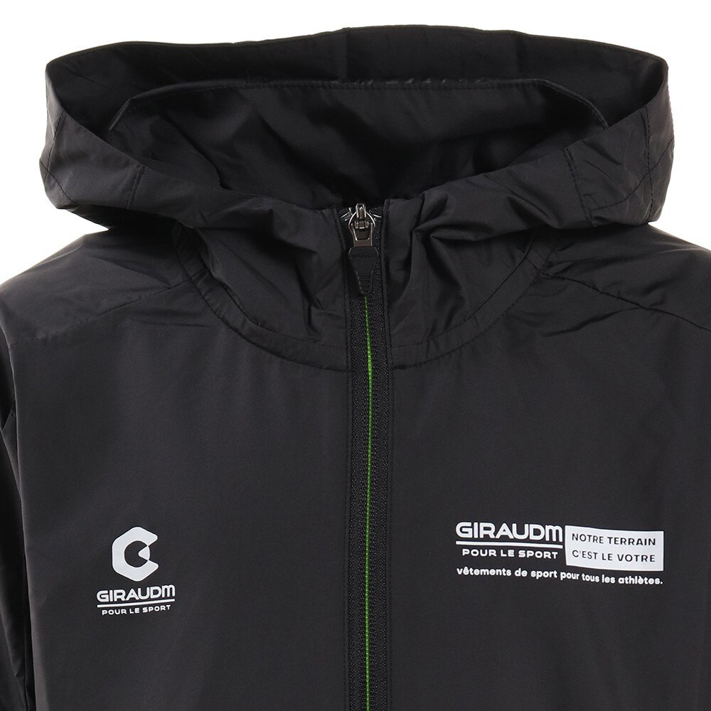 ジローム｜絶耐撥水 ハイブリッドウインドブレーカージャケット 856GM0ES4010 BLK スポーツウェア - スポーツ用品はスーパースポーツゼビオ