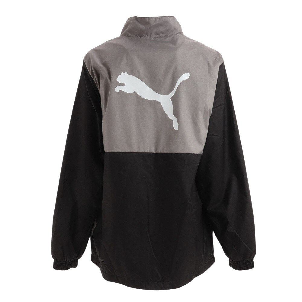 プーマ（PUMA）（キッズ）ジュニア スポーツウェア ウインドブレーカー ボーイズ トレーニング ジャケット 847513 51 GRY
