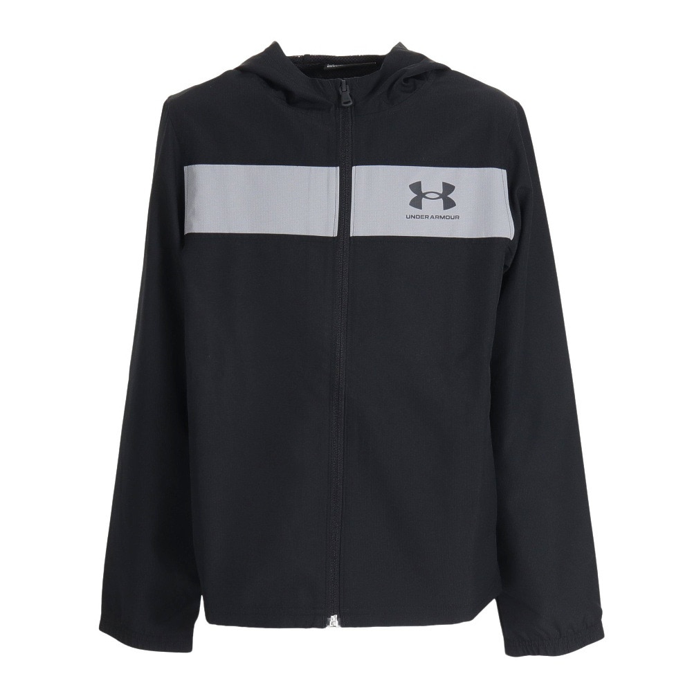 アンダーアーマー（UNDER ARMOUR）（キッズ）スポーツスタイル ウインドブレーカー 1370183 001