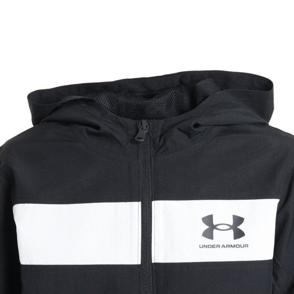 アンダーアーマー（UNDER ARMOUR）（キッズ）ジュニア スポーツスタイル ウインドブレーカー 1370183 002