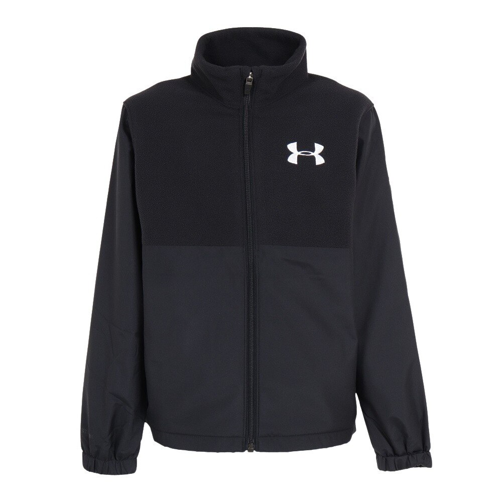 アンダーアーマー｜アンダーアーマー（UNDER ARMOUR）（キッズ）WOVEN HYBRID ジャケット 1375486 001