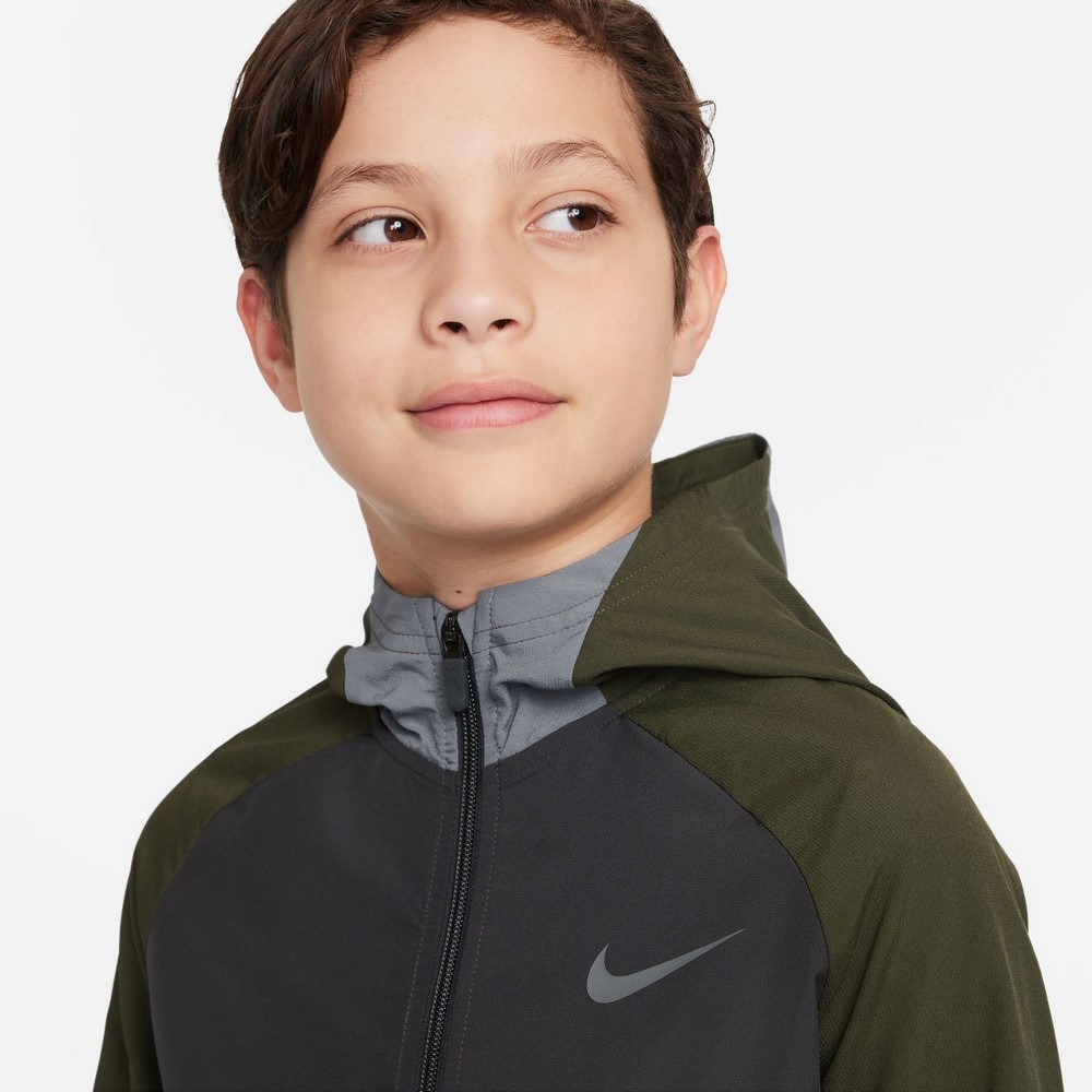 ナイキ（NIKE）（キッズ）ジャケット キッズ ドライフィット ウーブン トレーニング DO7095-060