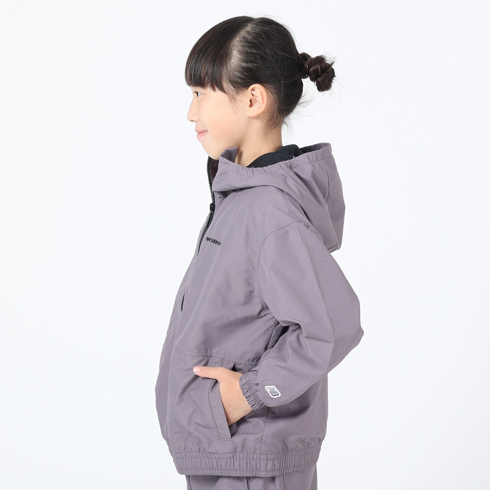 ニューバランス（new balance）（キッズ）ウインドブレーカー キッズ 裏地メッシュ ABJ35153ZNC