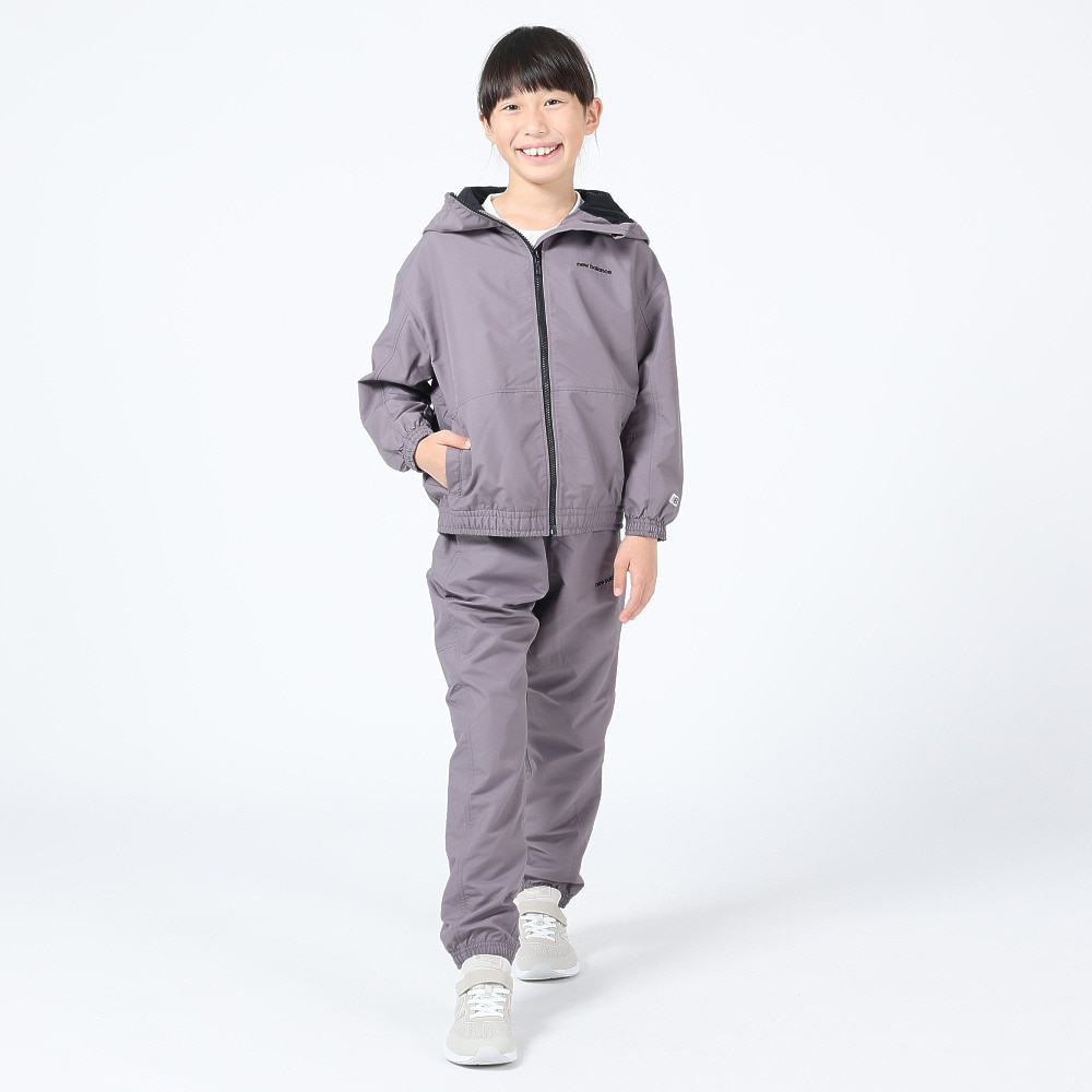 ニューバランス（new balance）（キッズ）ウインドブレーカー キッズ 裏地メッシュ ABJ35153ZNC
