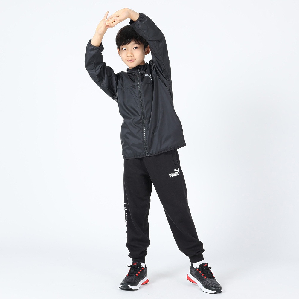 プーマ（PUMA）（キッズ）ジュニア 起毛トリコットウーブンジャケット 679555 01 BLK