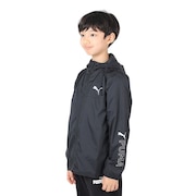 プーマ（PUMA）（キッズ）ジュニア 起毛トリコットウーブンジャケット 679555 01 BLK