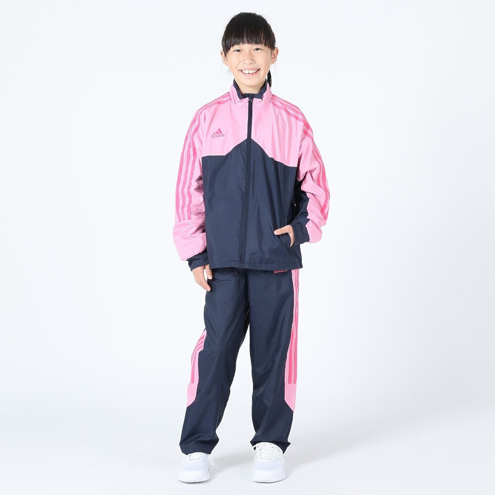 あでぃだす（キッズ）ティロ タフタ ルーズフィット ウインドブレーカージャケット IJM13-IK7391