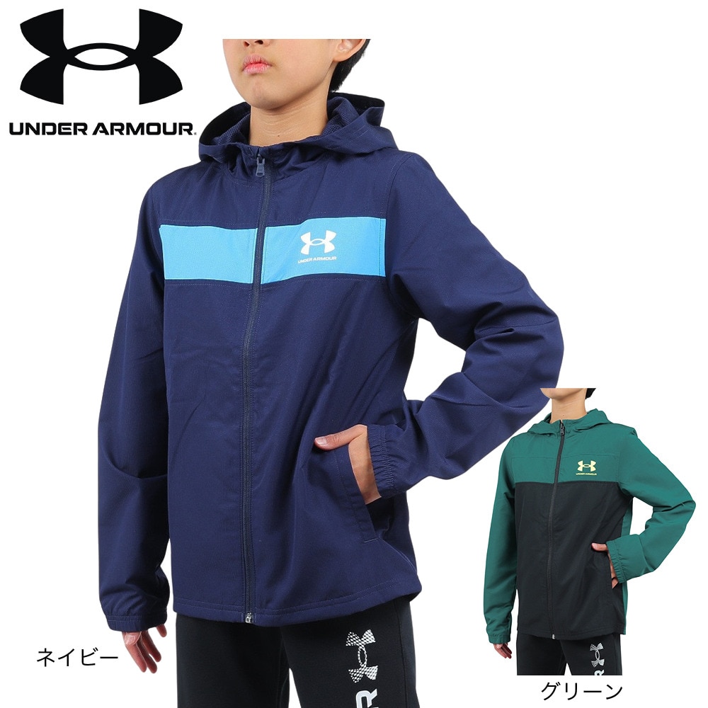 アンダーアーマー（UNDER ARMOUR）（キッズ）SPORTSTY ウインドブレーカー 1370183 449