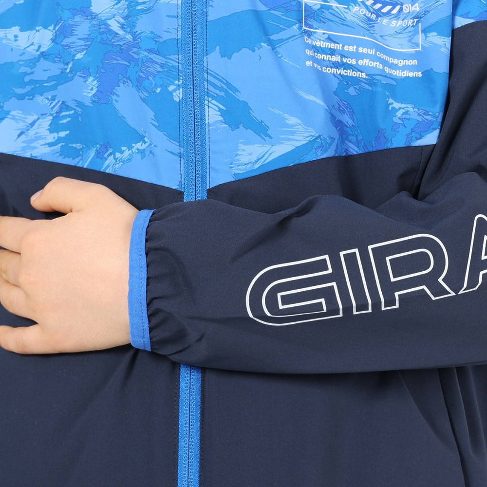 ジローム（GIRAUDM）（キッズ）ジュニア YA SPRING BREAKER ジャケット WB4S0058-TR856-GRSD NVY