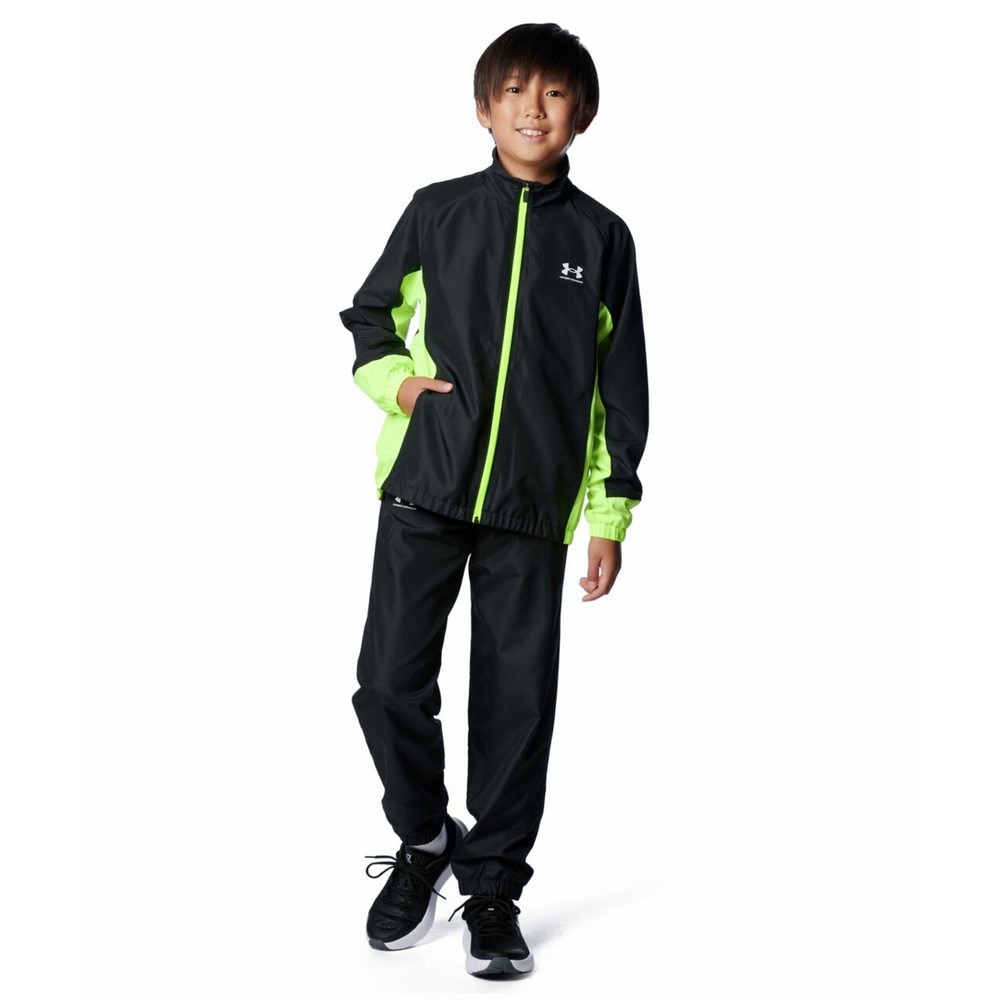 アンダーアーマー（UNDER ARMOUR）（キッズ）スポーツスタイル メッシュ ジャケット 6000884 002