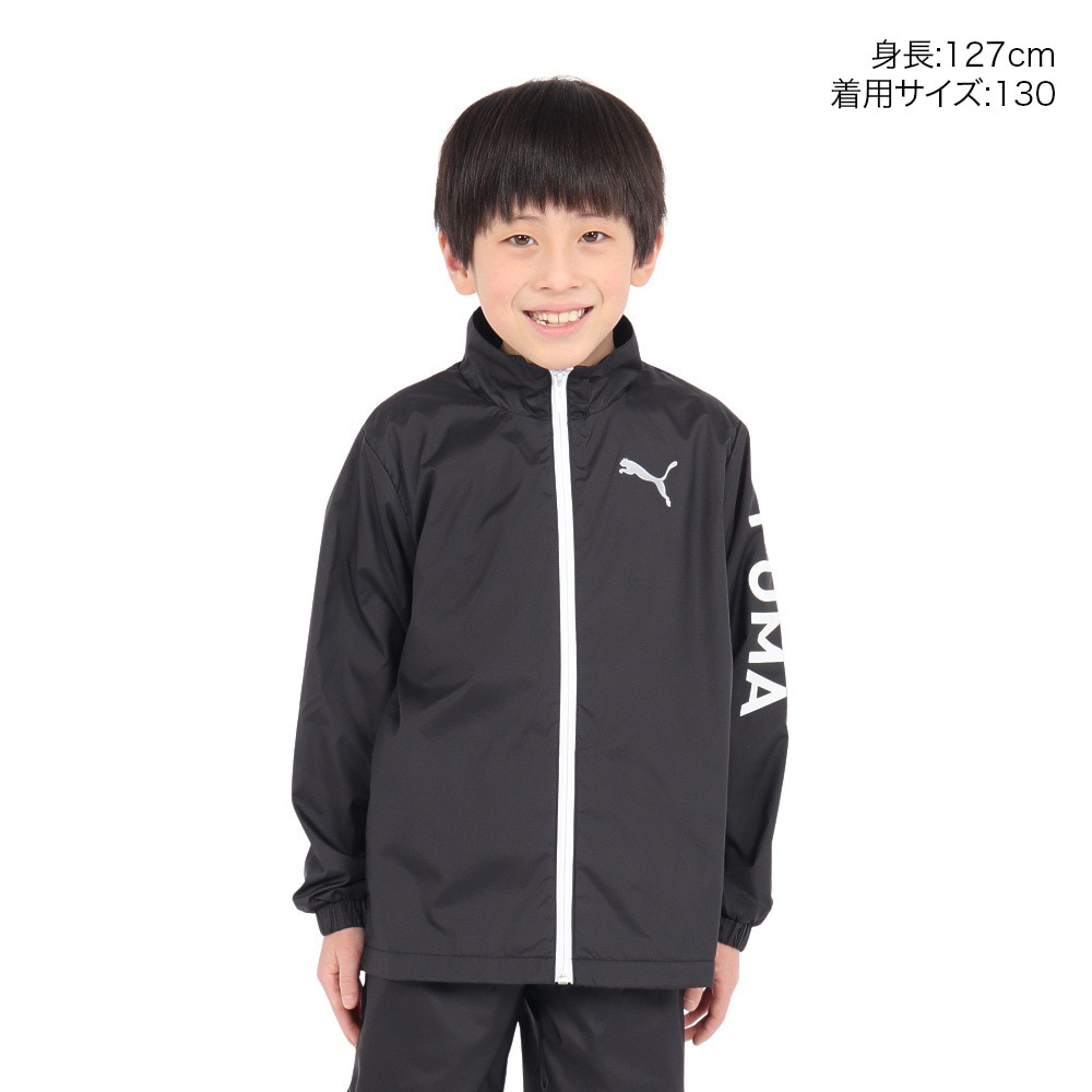 プーマ（PUMA）（キッズ）ジュニア マジックサーモ トリコットライナージャケット 684819 01 BLK