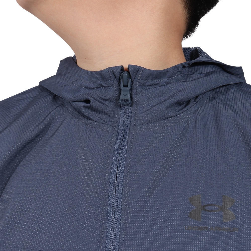 アンダーアーマー（UNDER ARMOUR）（キッズ）ライバル ウーブンジャケット 1390154 044