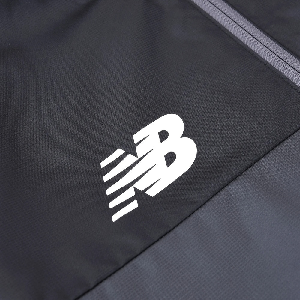 ニューバランス（new balance）（キッズ）フルジップ ウインドジャケット 裏地起毛トリコット ABJ45288CHC