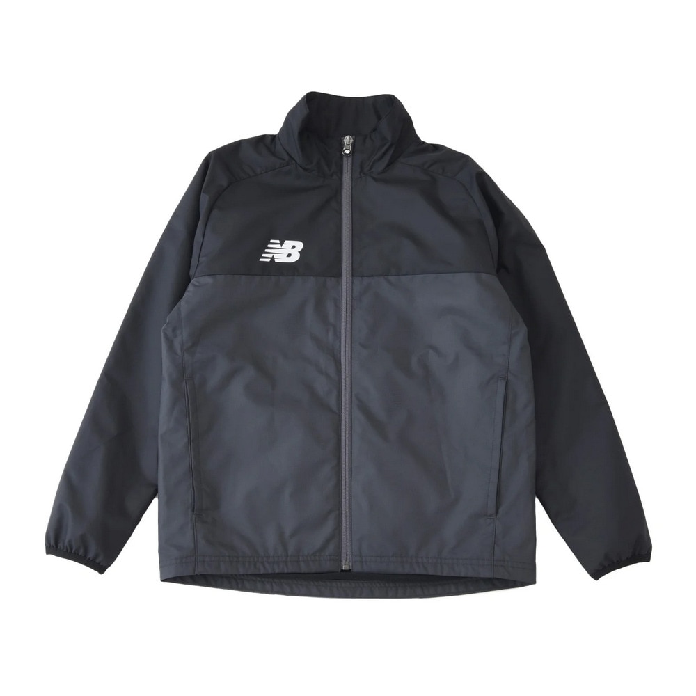 ニューバランス（new balance）（キッズ）フルジップ ウインドジャケット 裏地起毛トリコット ABJ45288CHC