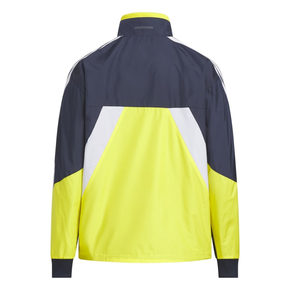 ADIDAS アディダス フード付き 中綿 ジャケット L イエロー ゴルフ