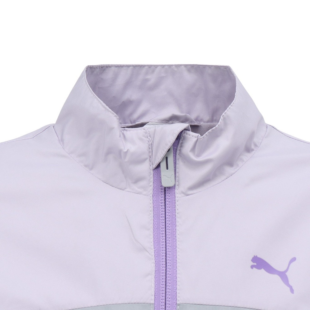 プーマ（PUMA）（キッズ）ジュニア ウーブン トリコット ラインド ジャケット 689990 50 PNK