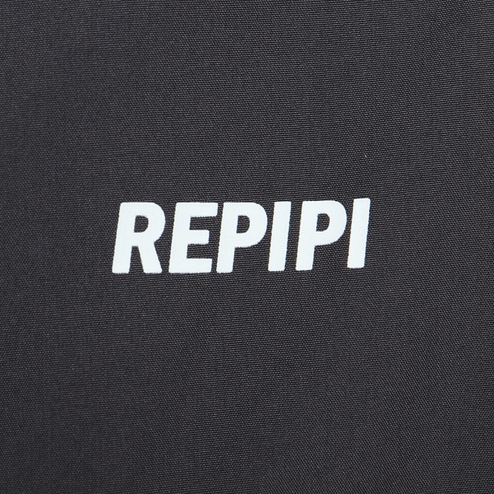 レピピアルマリオ（repipi armario）（キッズ）ジャケット シャカシャカ ガールズ ブレーカージャケット 142-803 SAX ブラックブルー 黒青