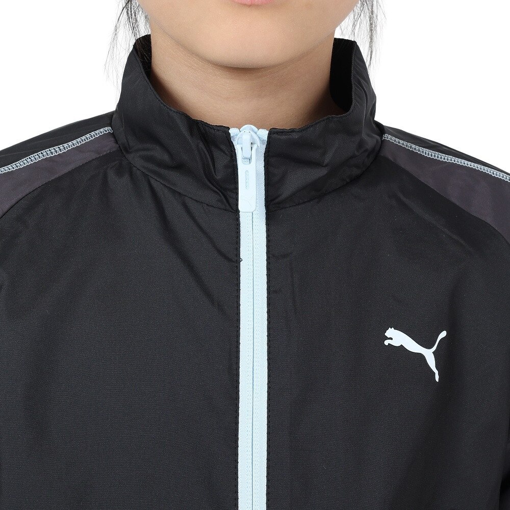 プーマ（PUMA）（キッズ）ジャケット キッズ ガールズ MOTION ウーブン ウラトリコット 677727 01 BLK