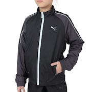 プーマ(PUMA)(キッズ)ジャケット キッズ ガールズ MOTION ウーブン ウラトリコット 677727 01 BLK