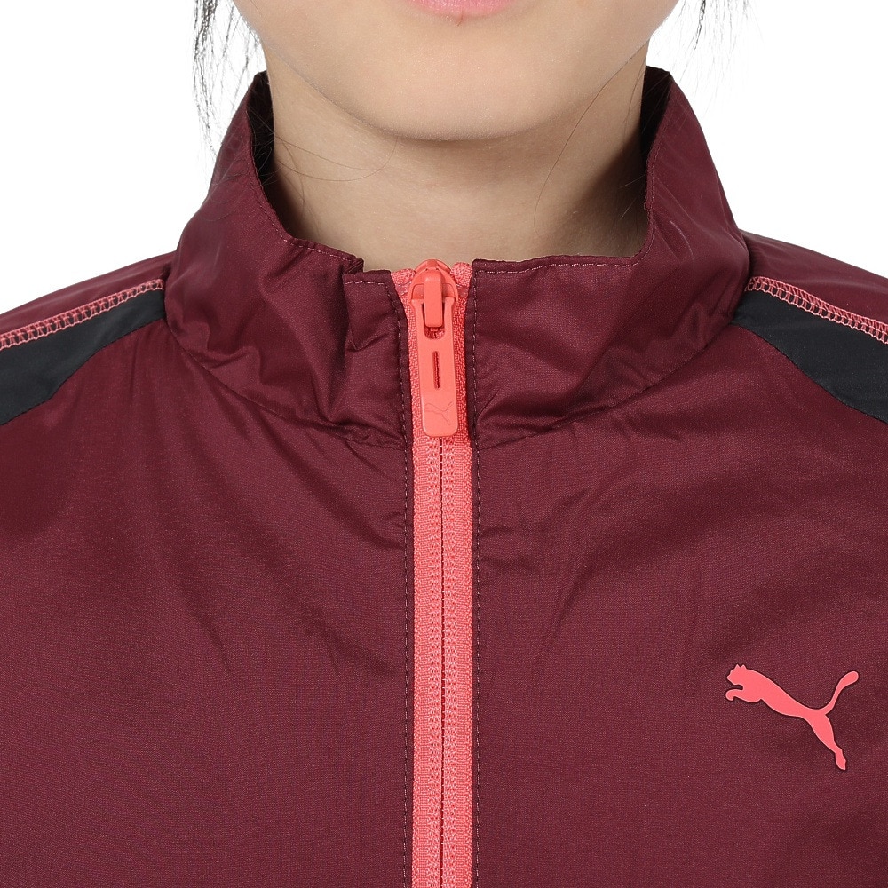 プーマ（PUMA）（キッズ）ジャケット キッズ ガールズ MOTION ウーブン ウラトリコット 677727 22 VLT
